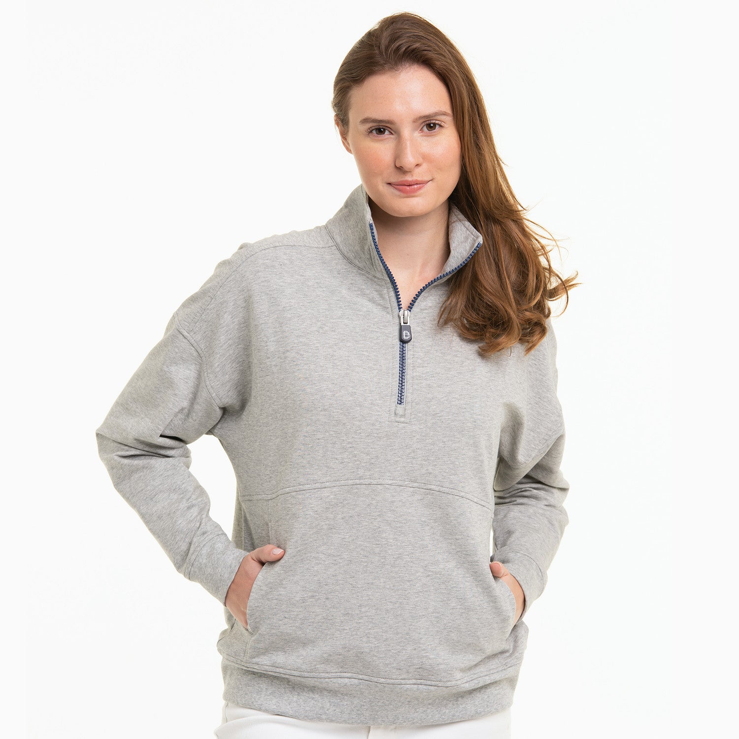 Siobhan Sweatshirt - GREY HEATHER