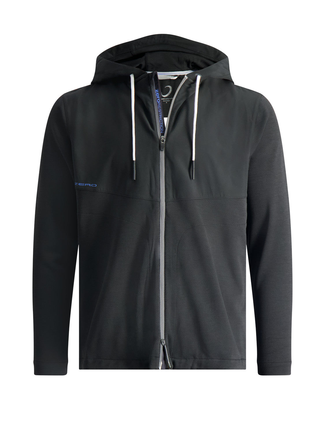 Tyson Full Zip Hoodie - BLACK