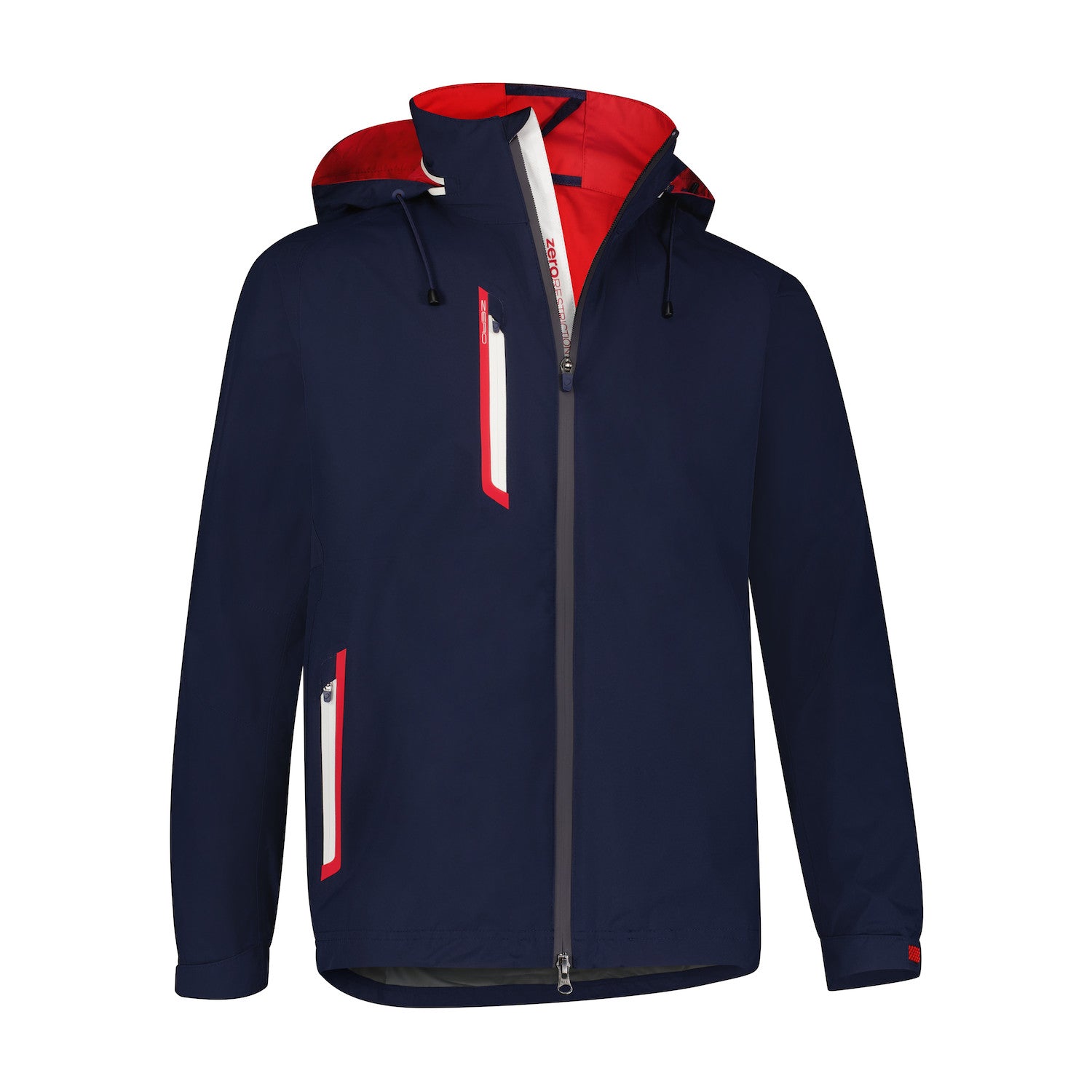 POWER TORQUE HOODIE - NAVY/TRUE RED