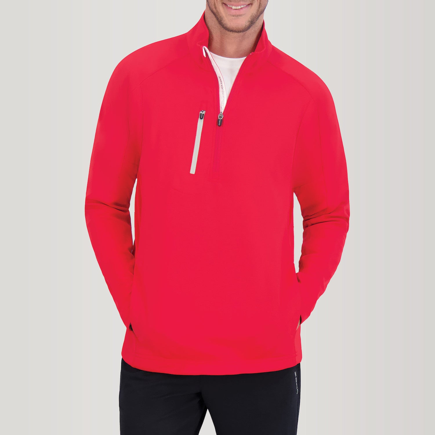 Z500 Quarter Zip - BRIGHT RED