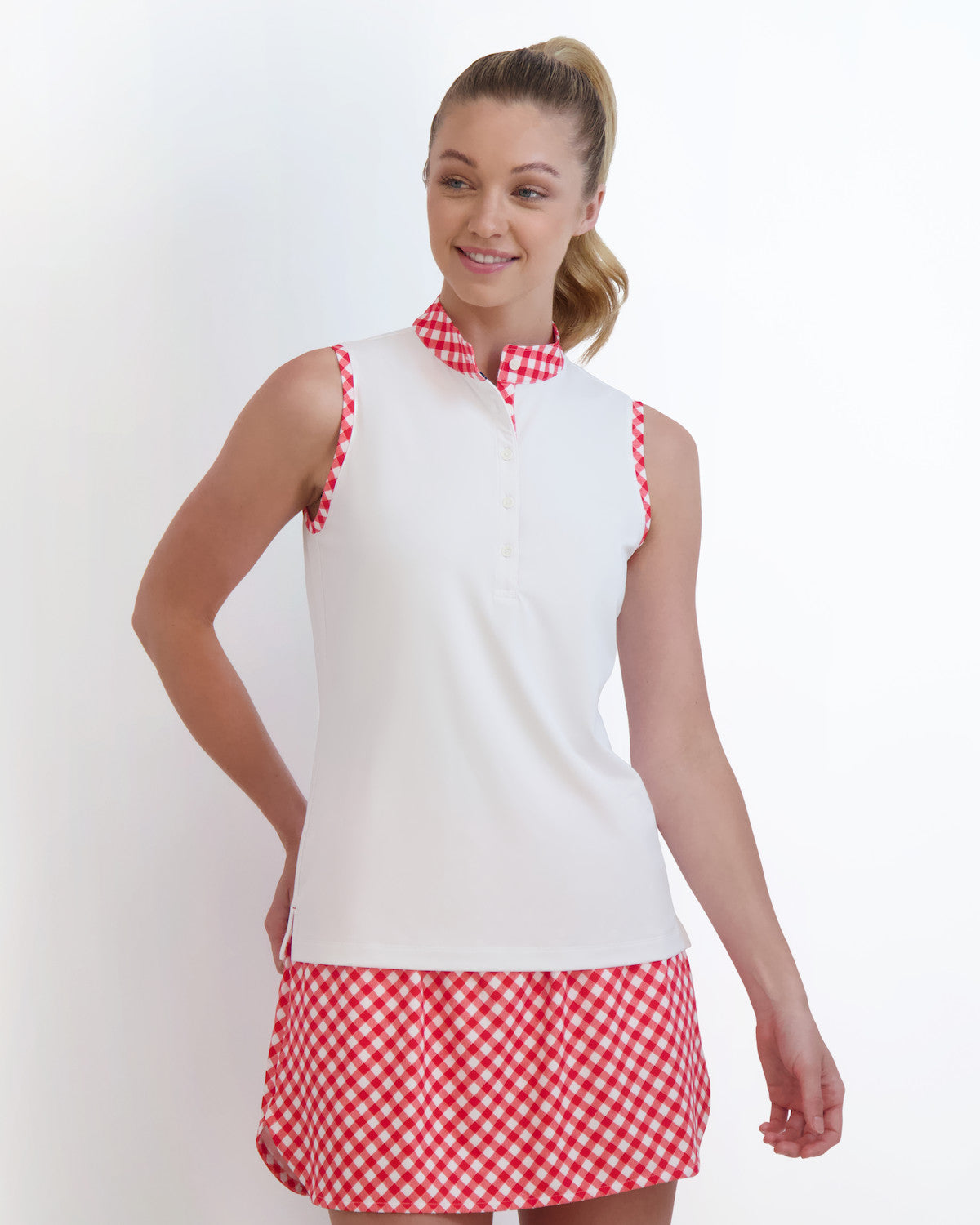 KENDALL SLEEVELESS - WHITE