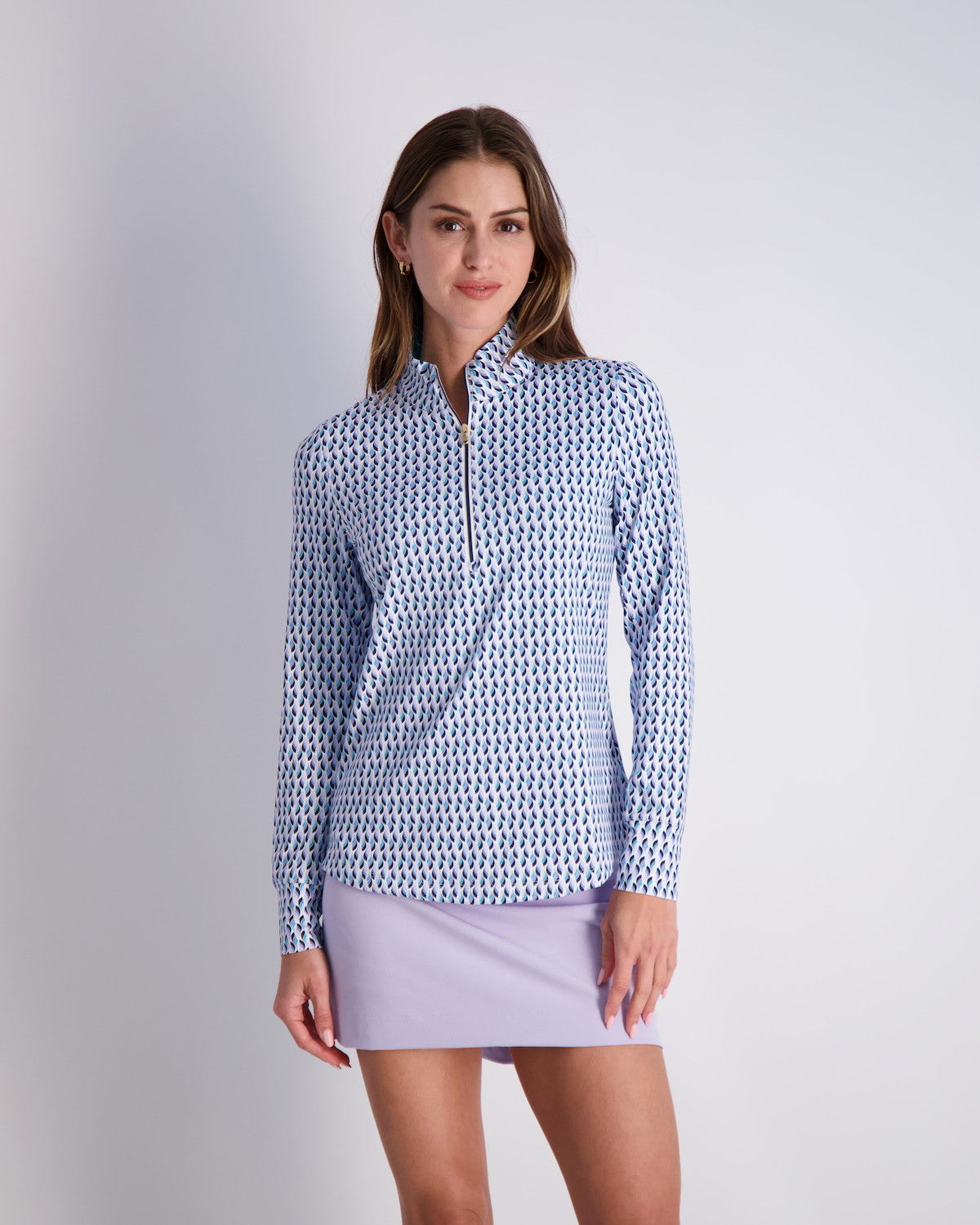 Elsie Zip Mock - PACIFIC