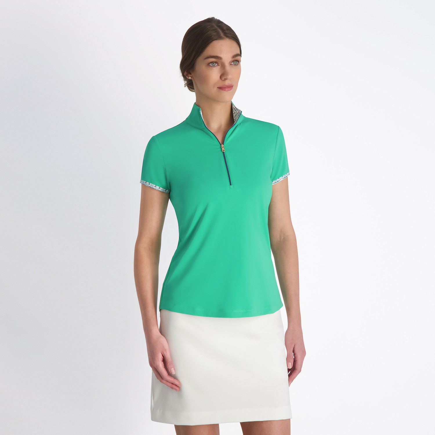 Maya Zip Mock - PALMETTO