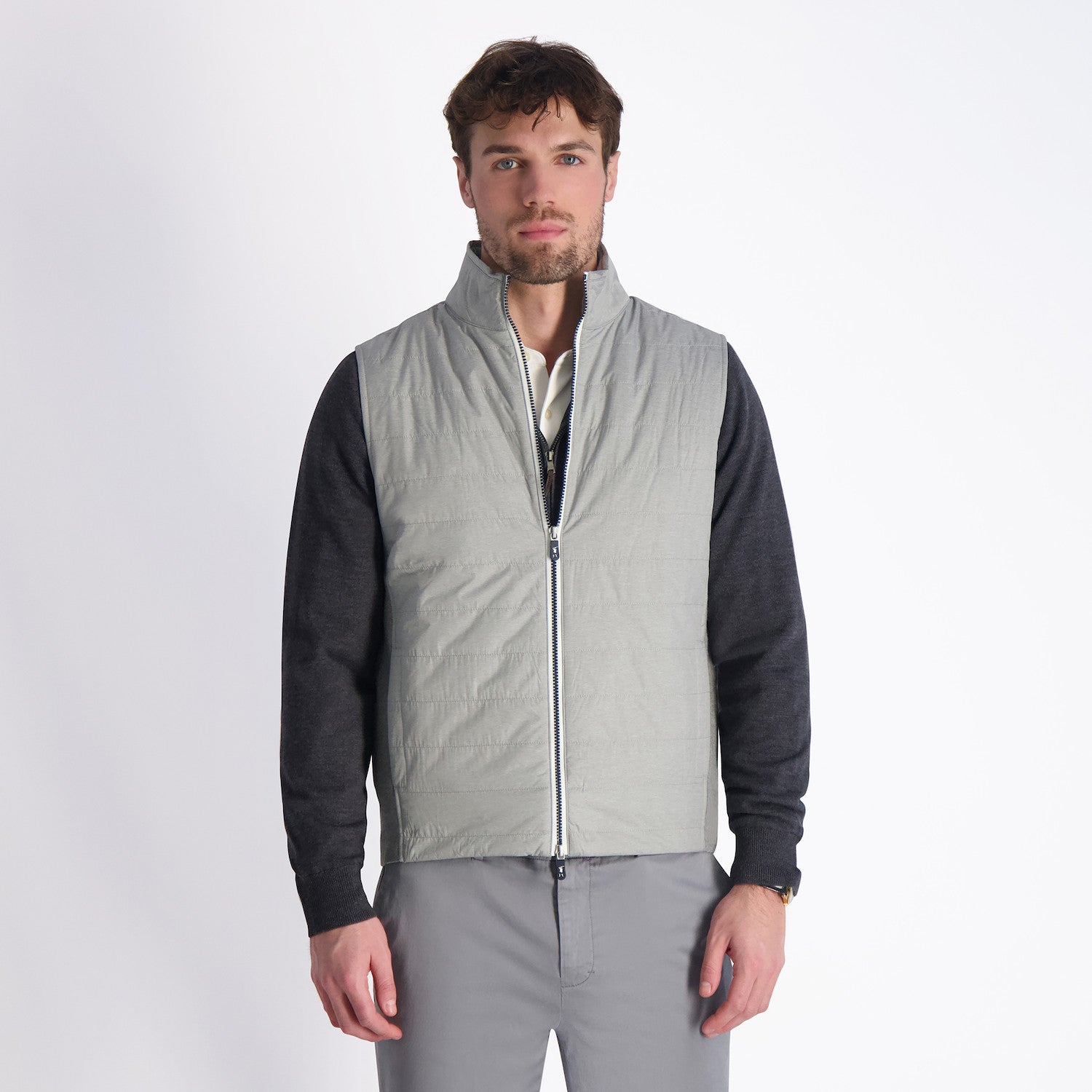 Mariner Vest - GREY MELANGE
