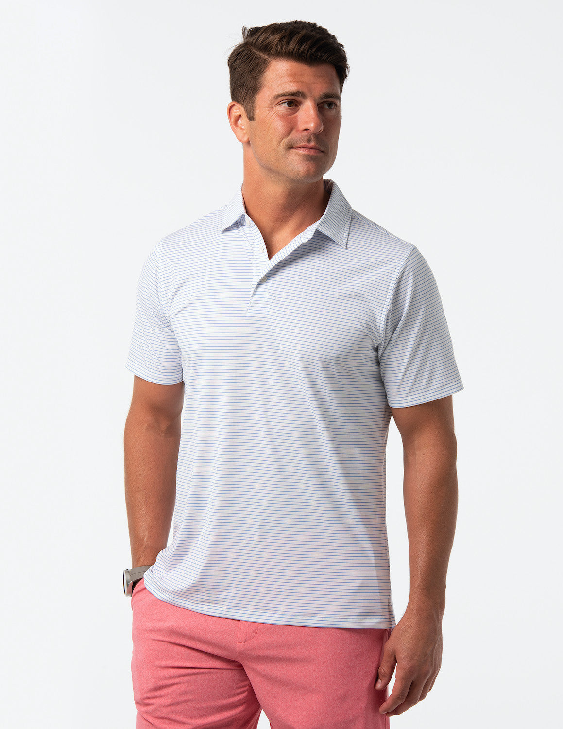 Crunch Polo - WHITE/MAC