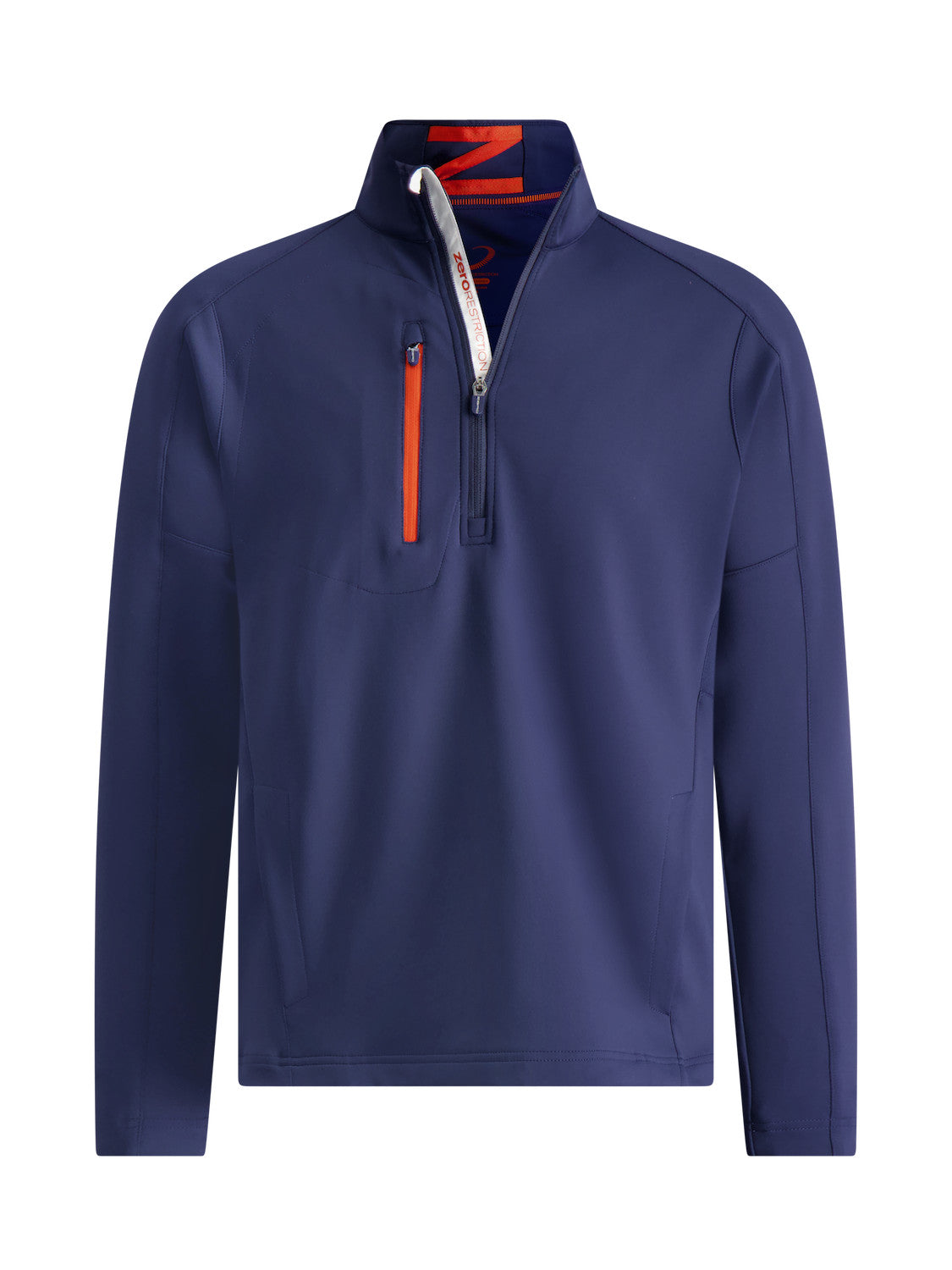 Z500 Quarter Zip - NAVY/WHISKY