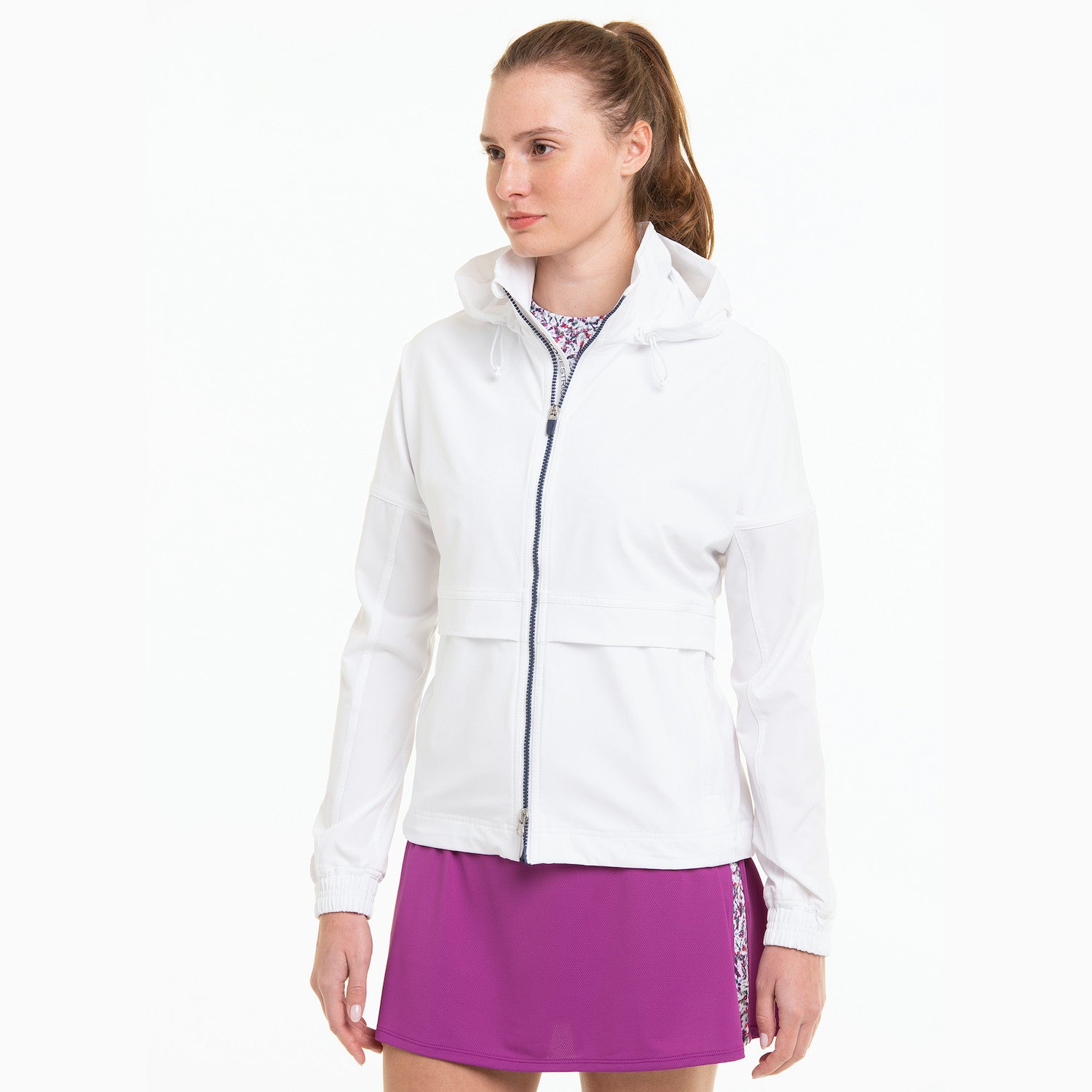 Steffi Windbreaker - WHITE