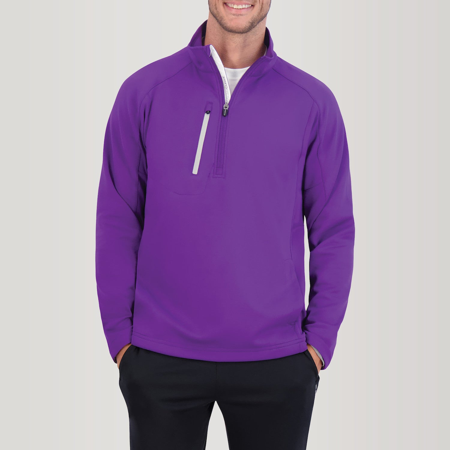 Z500 Quarter Zip - PURPLE