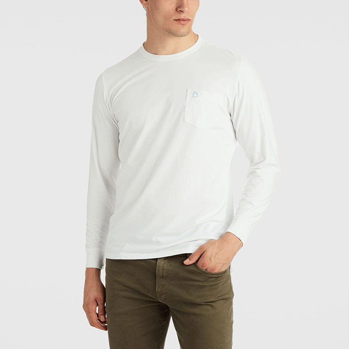 Willie Crewneck Tee - WHITE