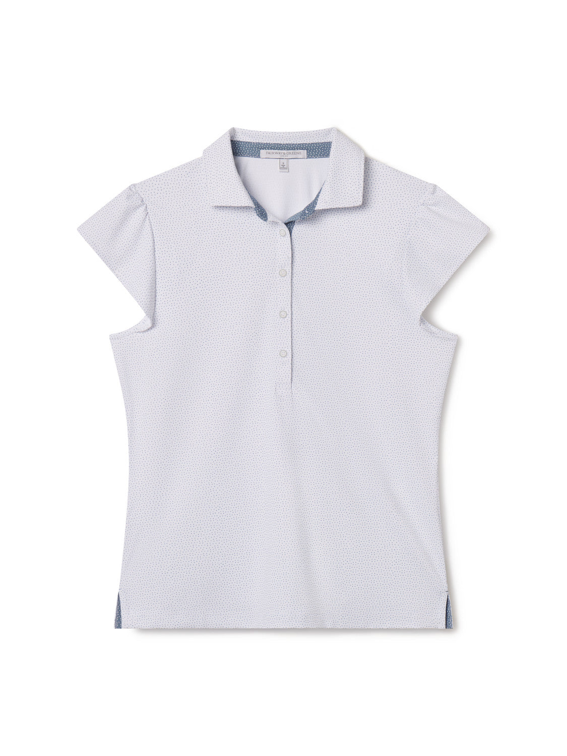 DELILAH POLO - WHITE/LOCH