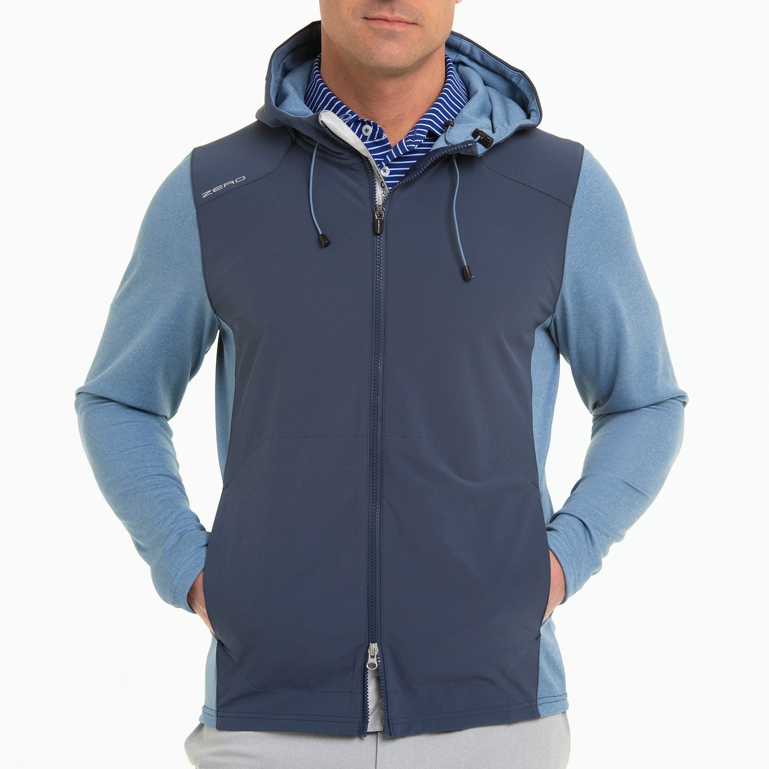 THE CHAMP HOODIE - BLUE INDIGO/PECONIC BLUE