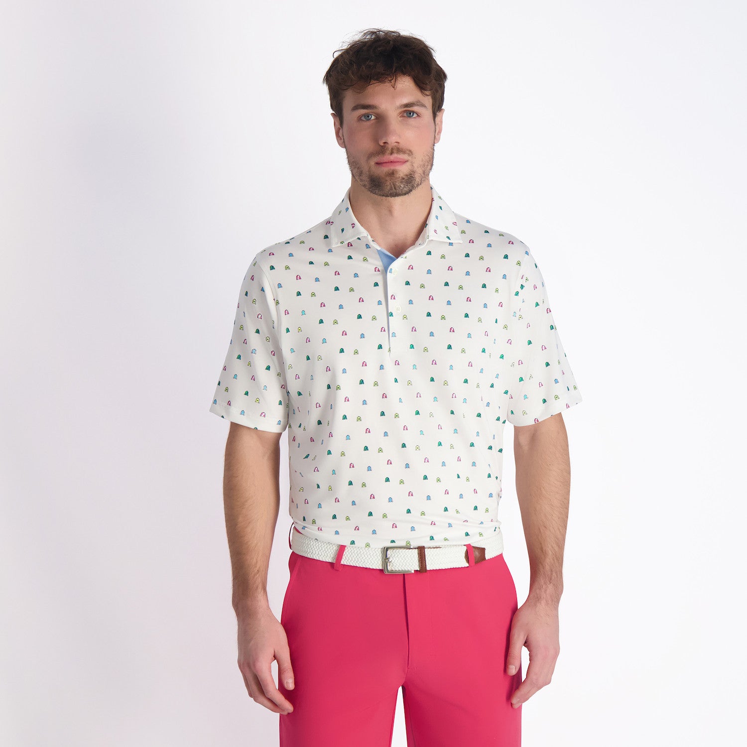 Silks Print - WHITE