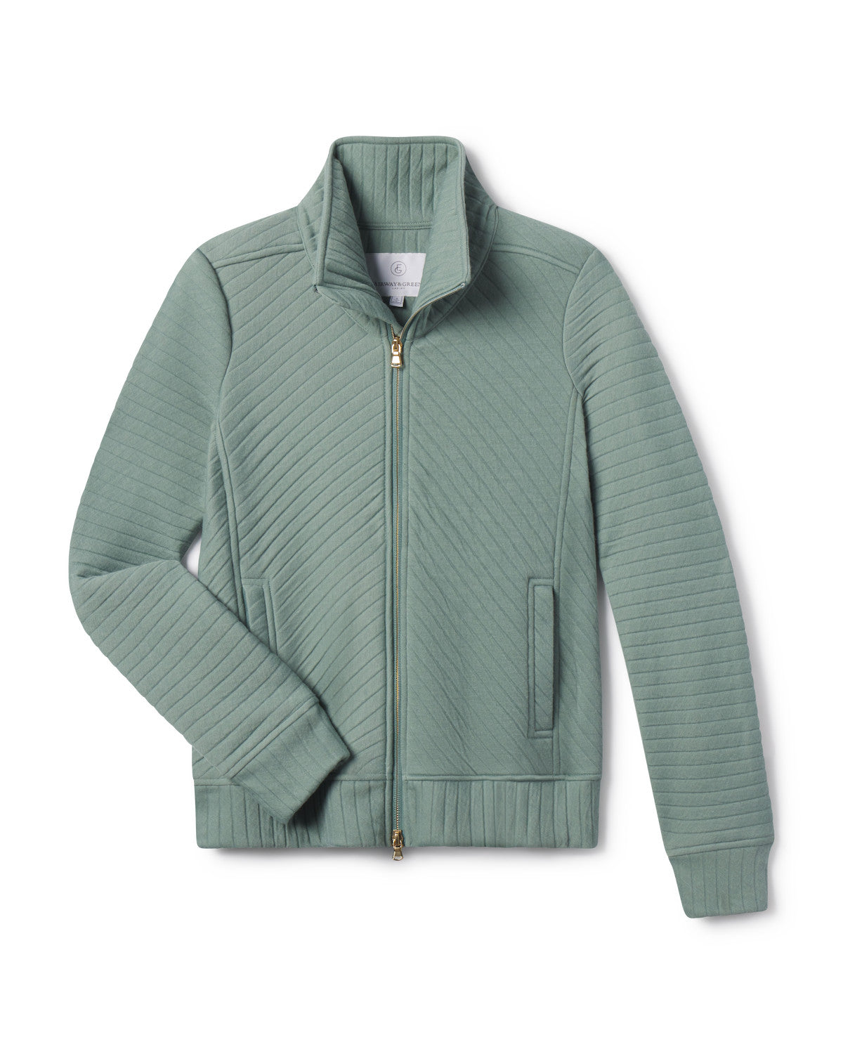 CARSON QUILTED JACKET - LODEN