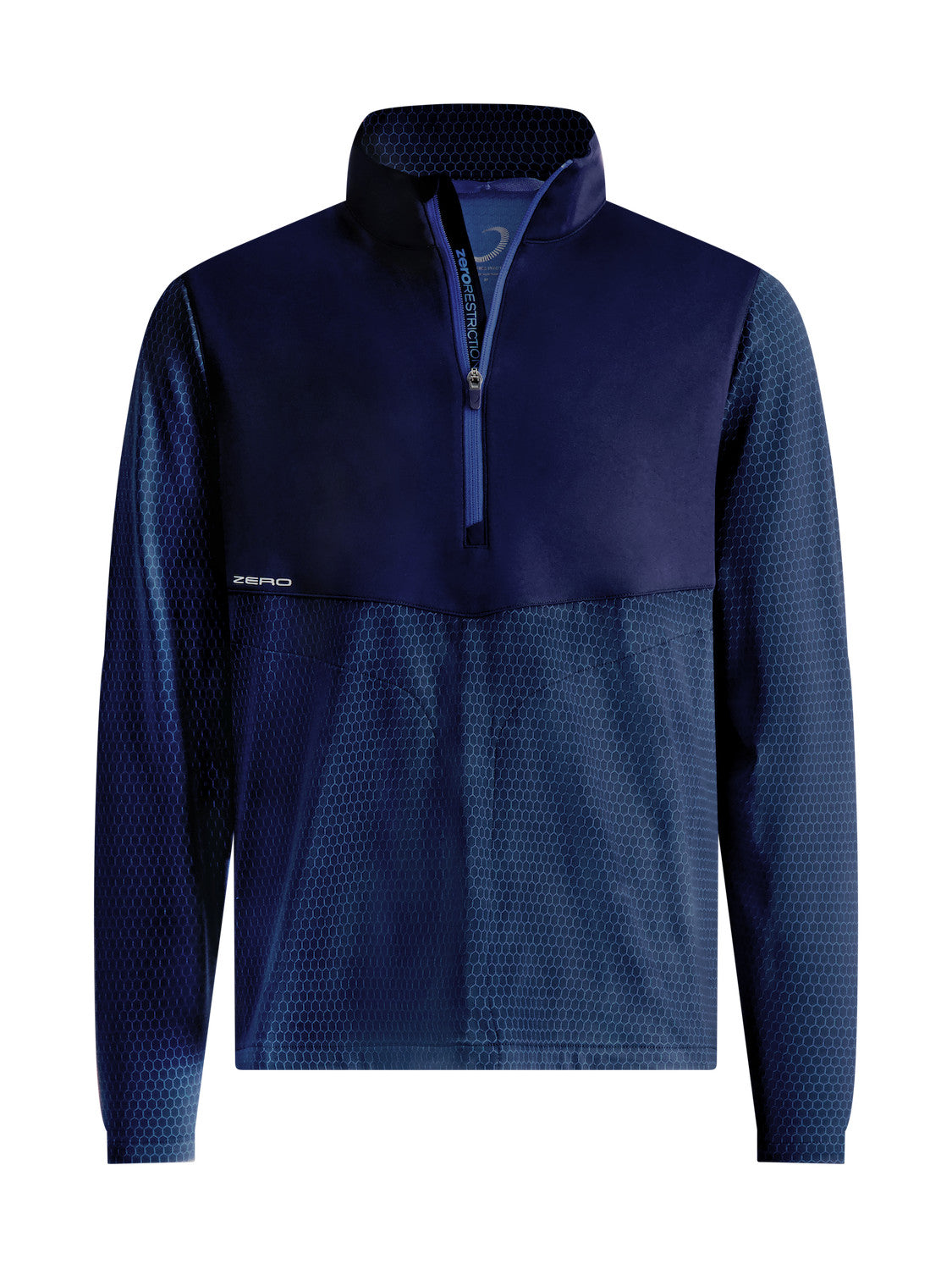 HEX 1/4 ZIP - NAVY/ULTRAMARINE