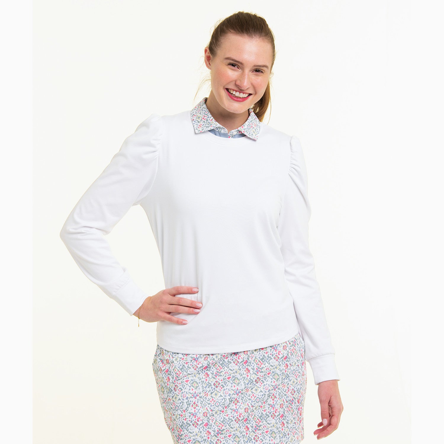 BETTY SWEATSHIRT - WHITE