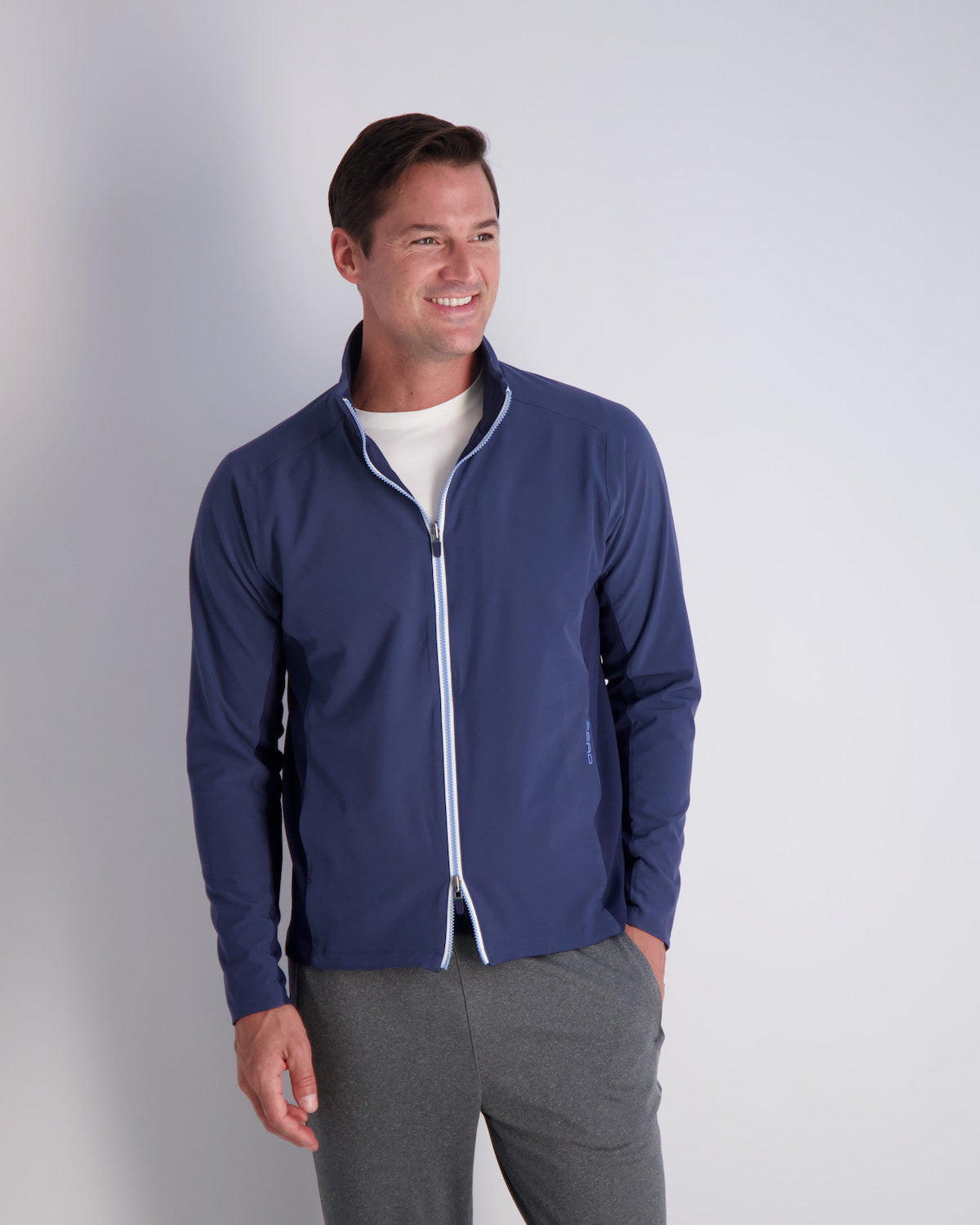 CONNERY REVERSIBLE JACKET - BLUE INDIGO