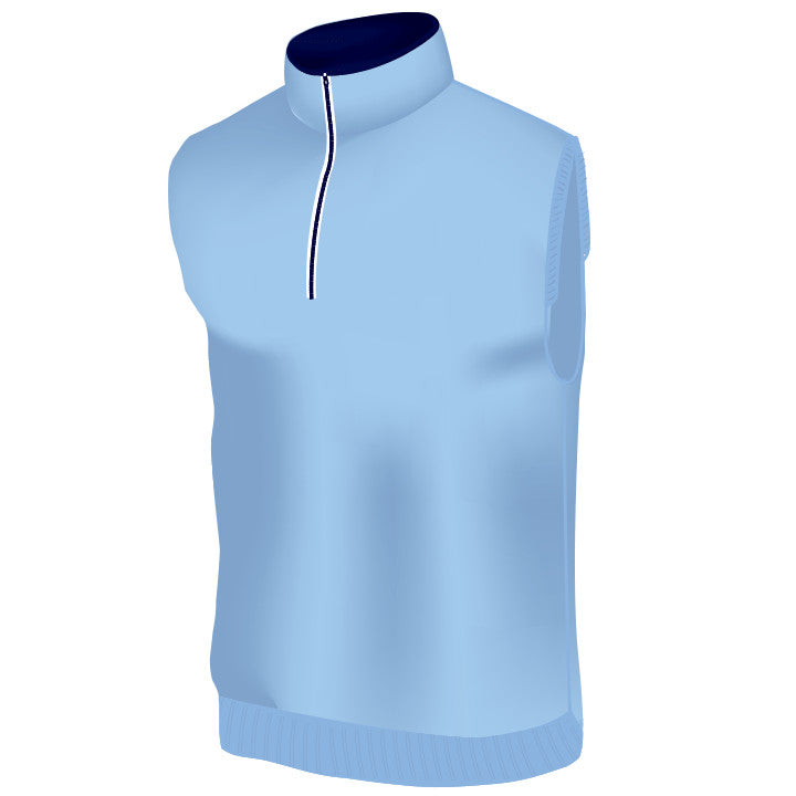 Caves 1/4 Zip Vest - BLUFF
